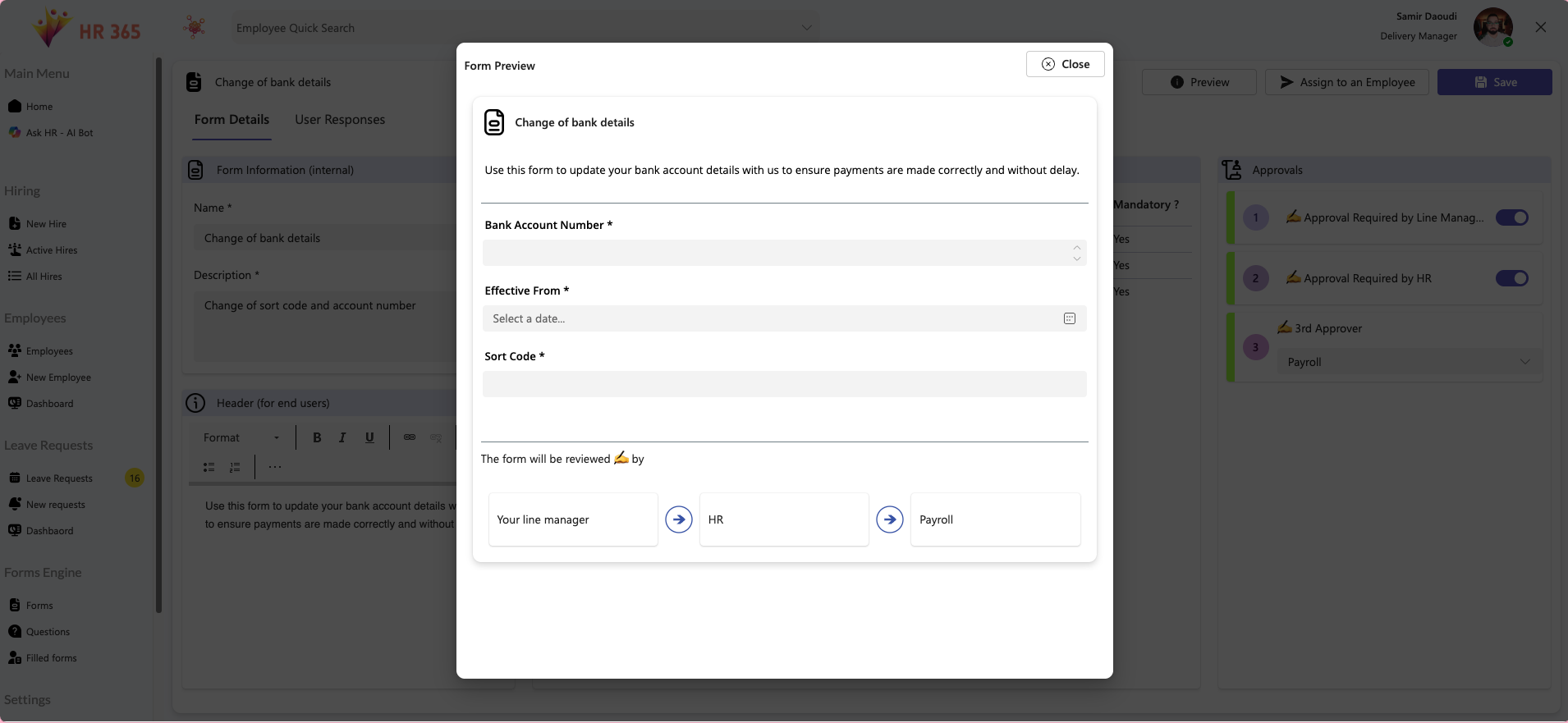 Form Preview